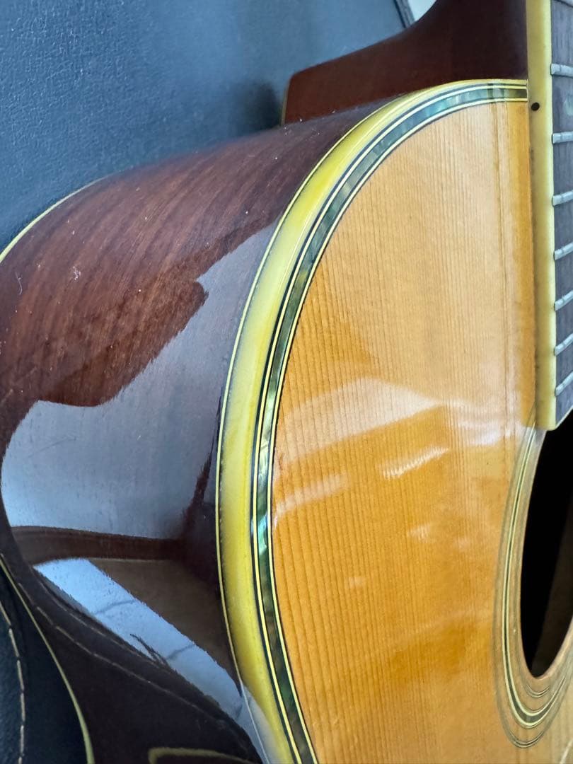 Morris W-40 アコースティックギター ハードケース付 レトロ モーリス