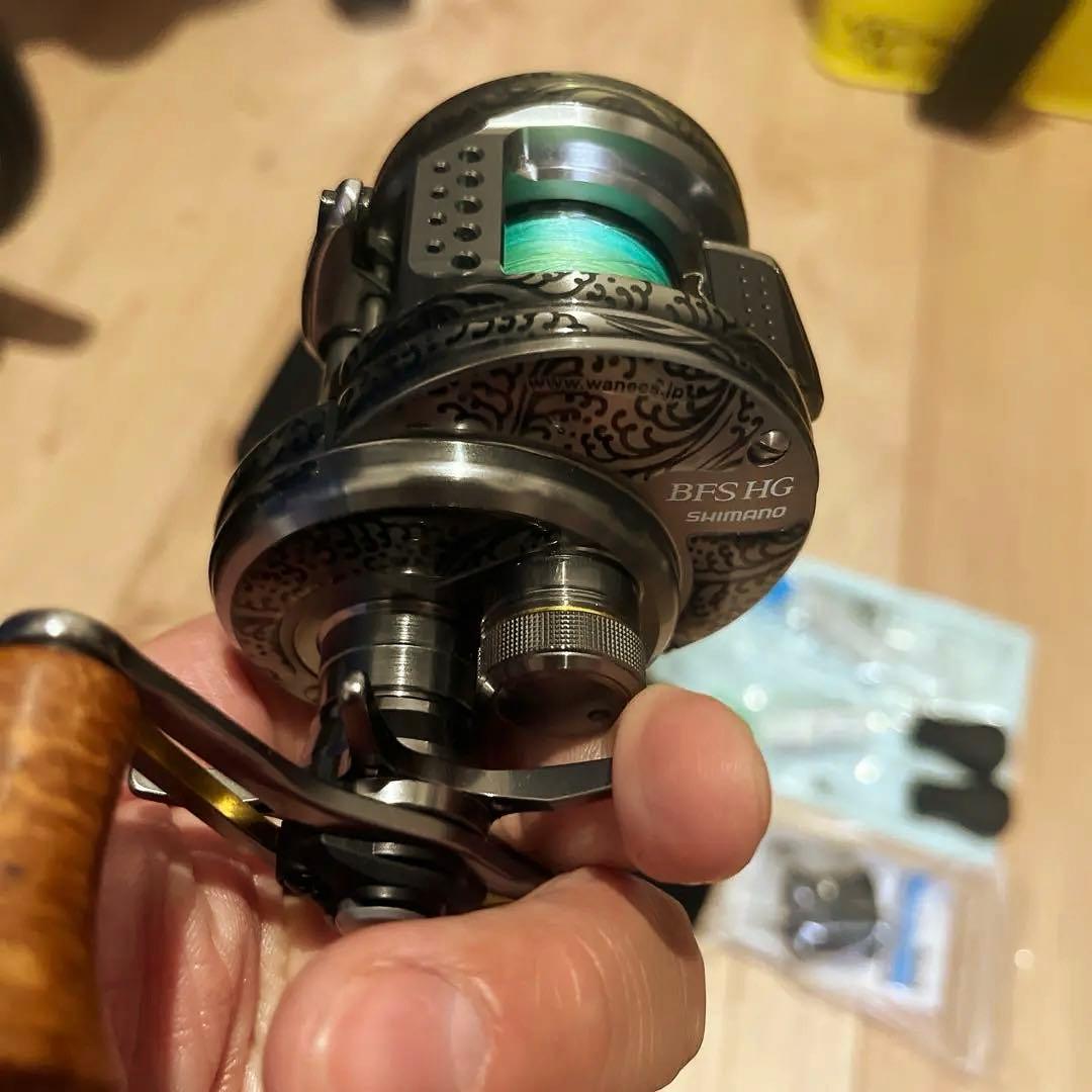 シマノ　17カルカッタコンクエストBFS HG left コメント必読