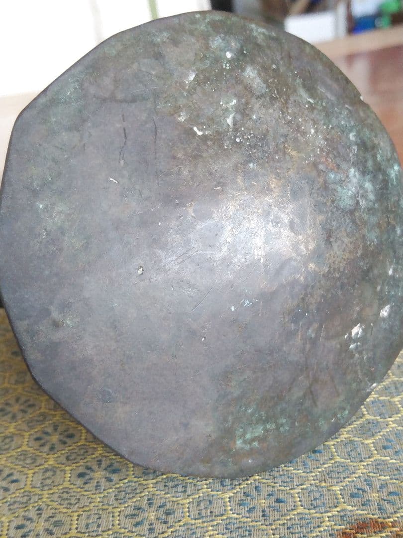 Antique品、メコン川の骨董品、オピウムウエイト、超大型、分銅、ミャンマー