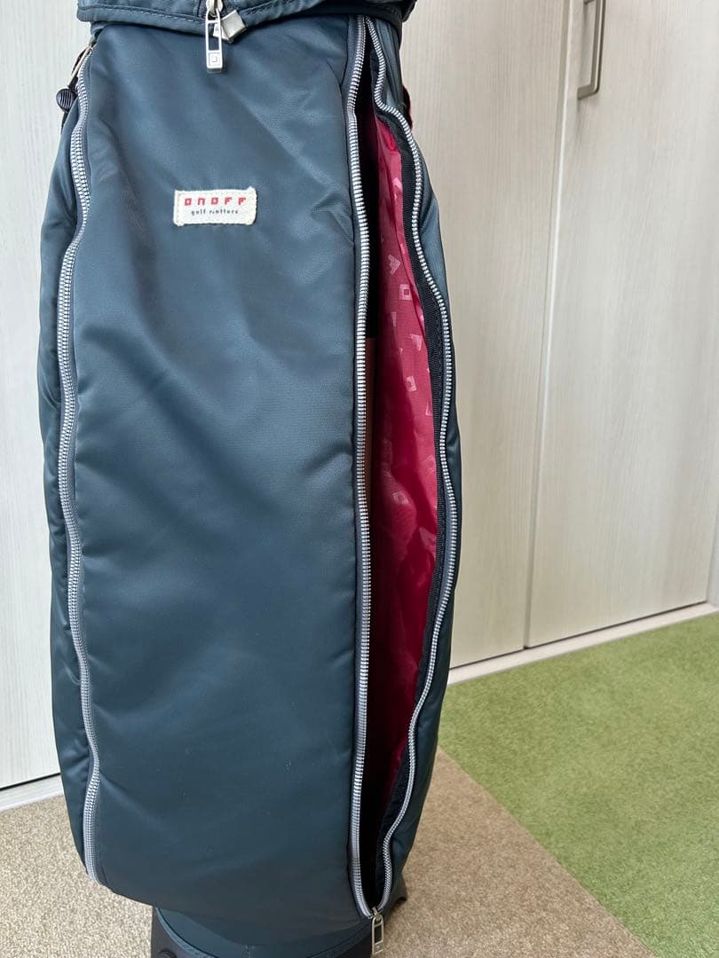 【送料込】ONOFF キャディバッグ ブルー