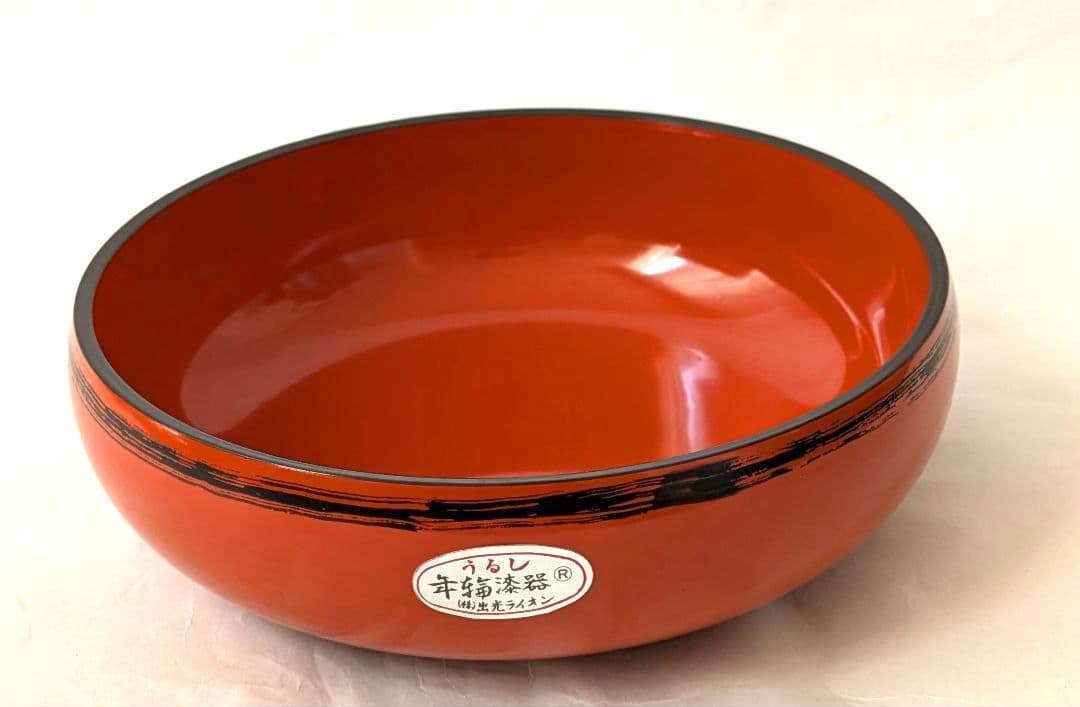 会津　漆器　菓子鉢