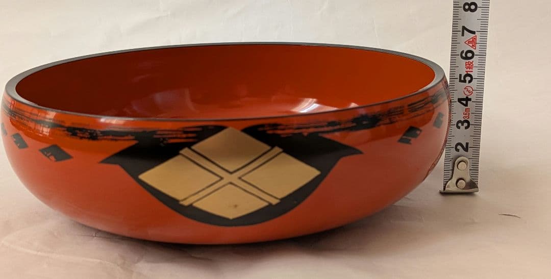 会津　漆器　菓子鉢