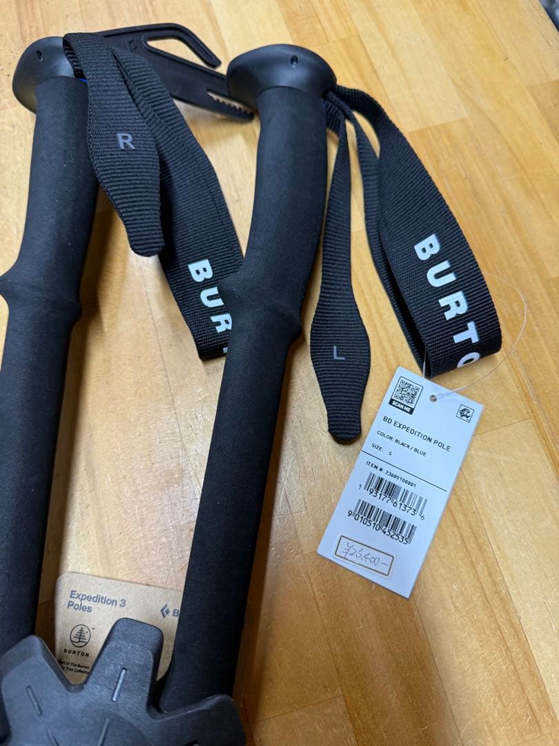 burton expedition3 poles 新品バートン バックカントリー