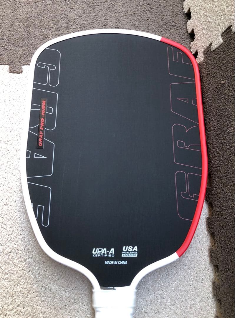 新品GRAF PRO 16mm T700 ピックルボール パドル 219g