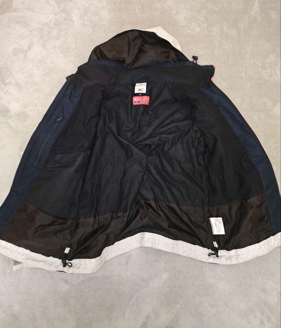 Mizuno スキーウェア ブレスサーモ Mサイズ ホワイト/ネイビー