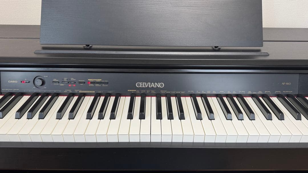 (値下げしました)CELVIANO AP-460 16年製 黒色ピアノ