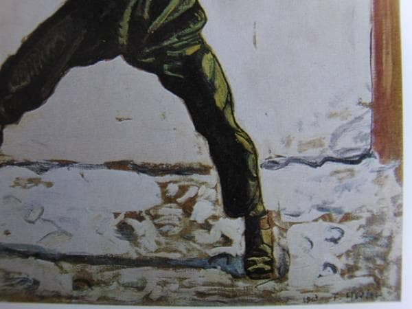 ホドラー、樵夫、希少額装用画集、新品額装付、状態良好