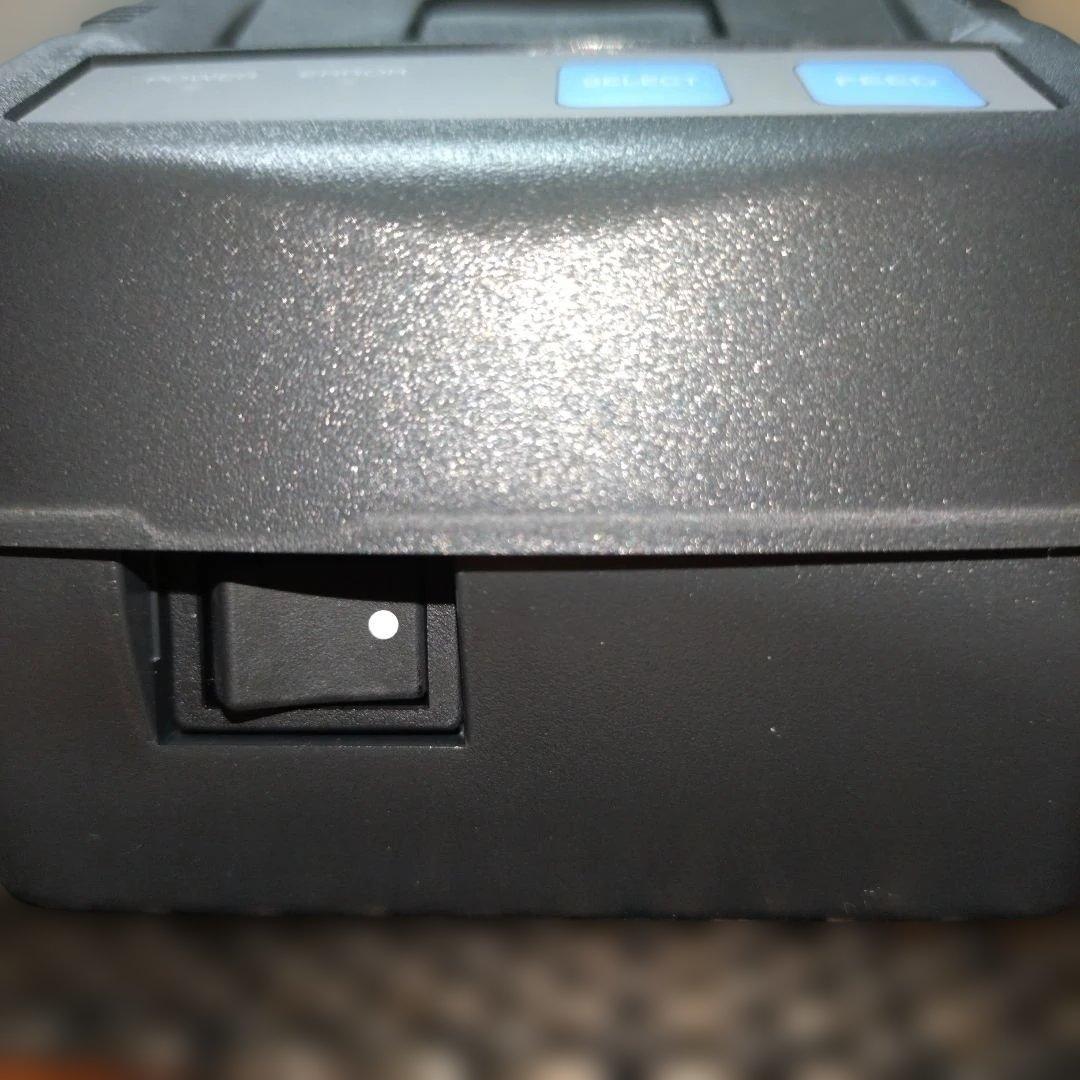 【三栄電機】レシートプリンター SD3-22SJ-B （ブラック）✭中古品