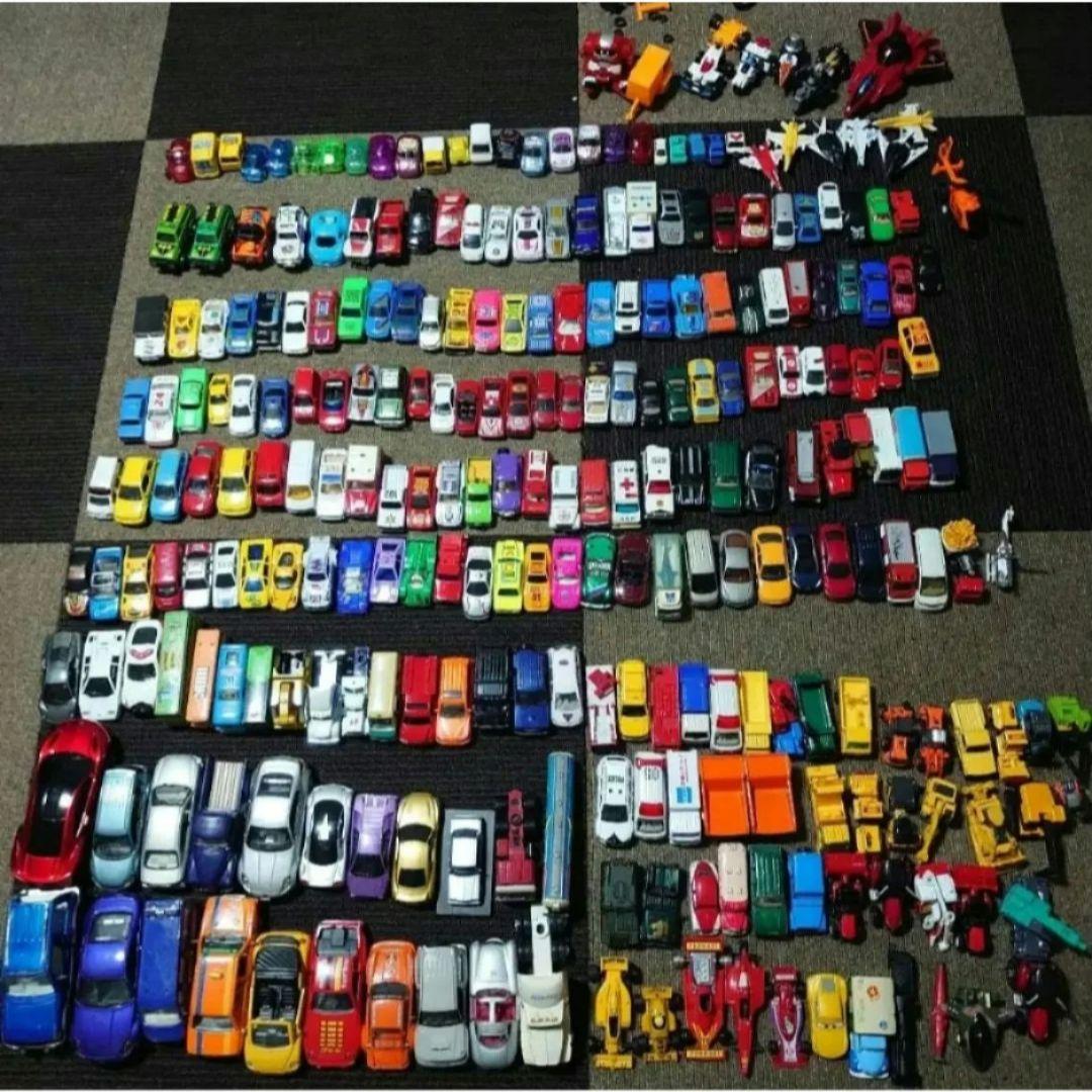 ミニカー、トミカ、ポケットトミカ、くるまセット まとめ 収納ボックス付き