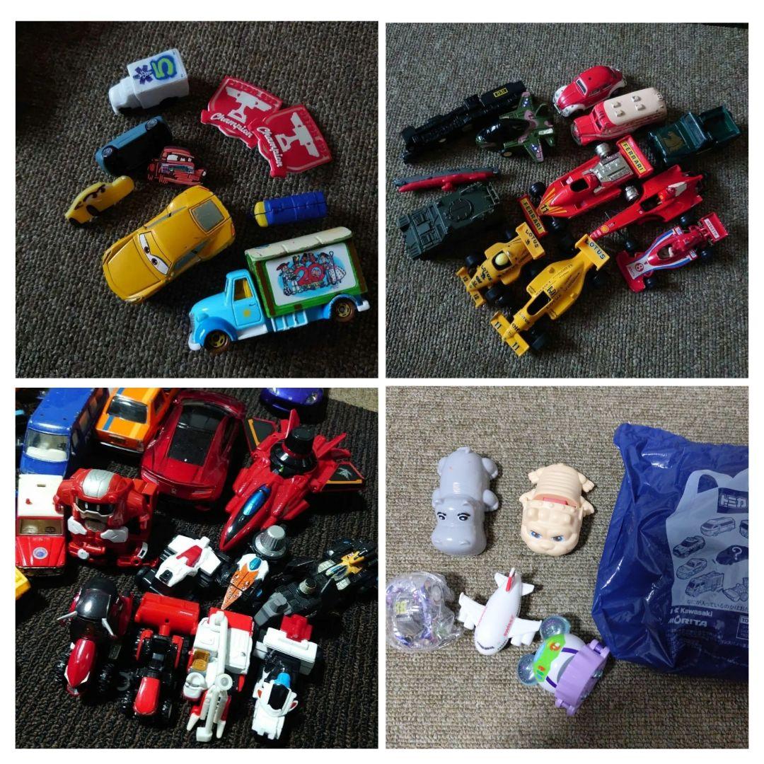 ミニカー、トミカ、ポケットトミカ、くるまセット まとめ 収納ボックス付き