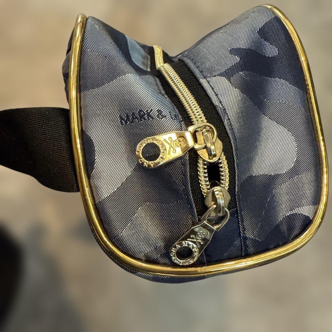 MARK&LONA 迷彩ポーチカートバック　新品未使用