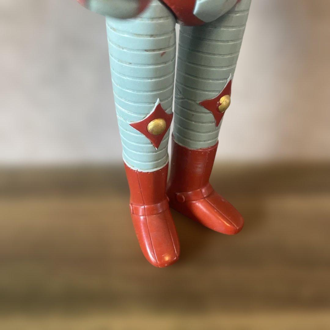 当時物　電人ザボーガー　ソフビ　約27.5㎝