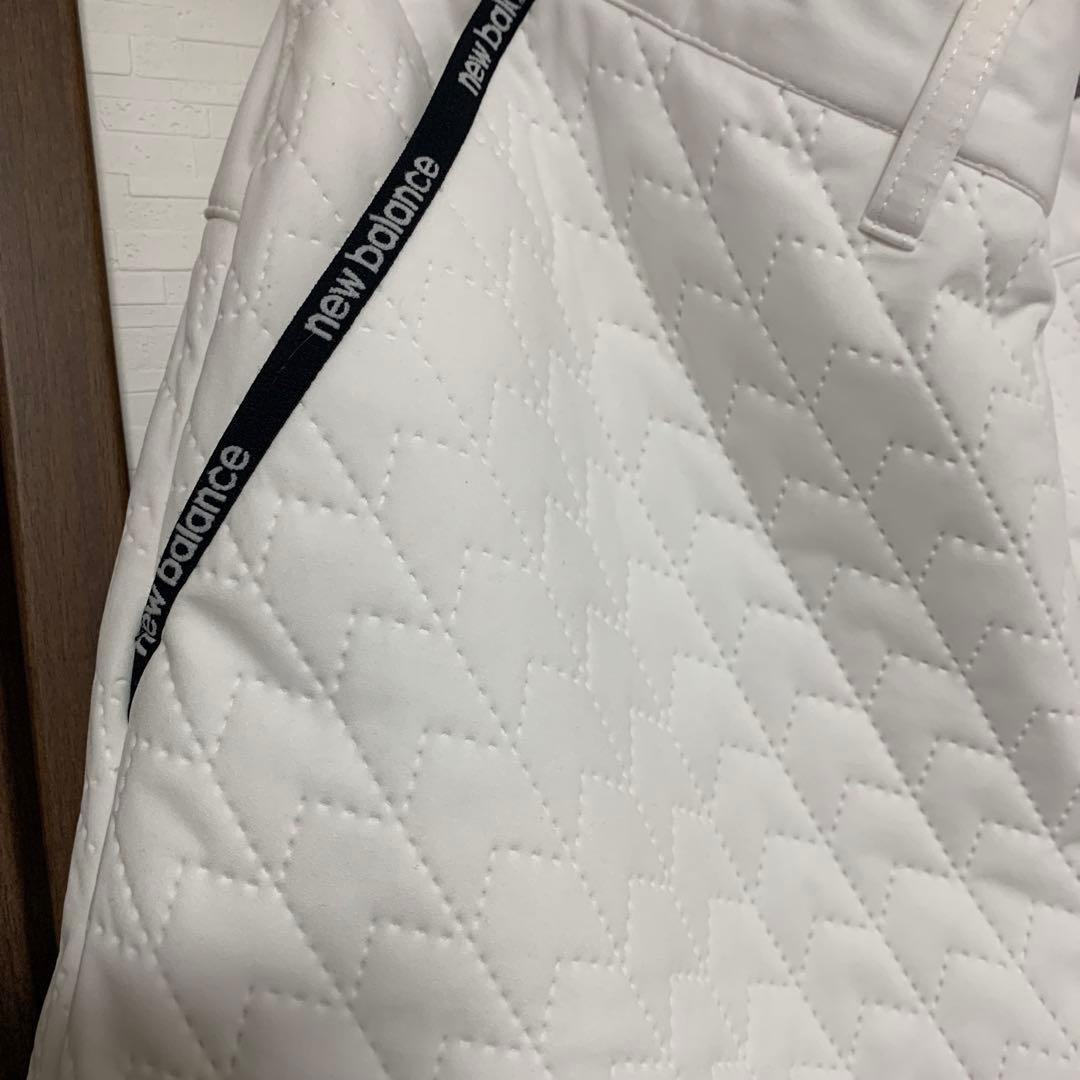 New Balance キルティングジャケット ホワイト