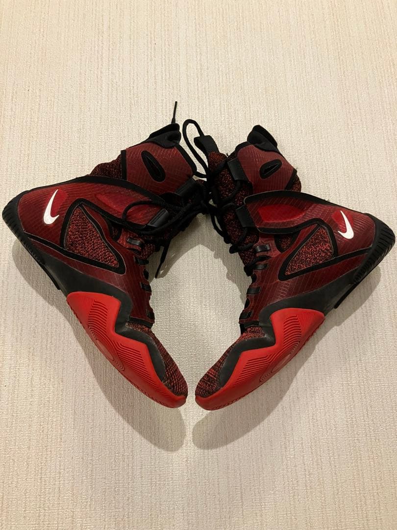 Nike ハイパーKO2 ボクシングシューズ レッド27.5㎝