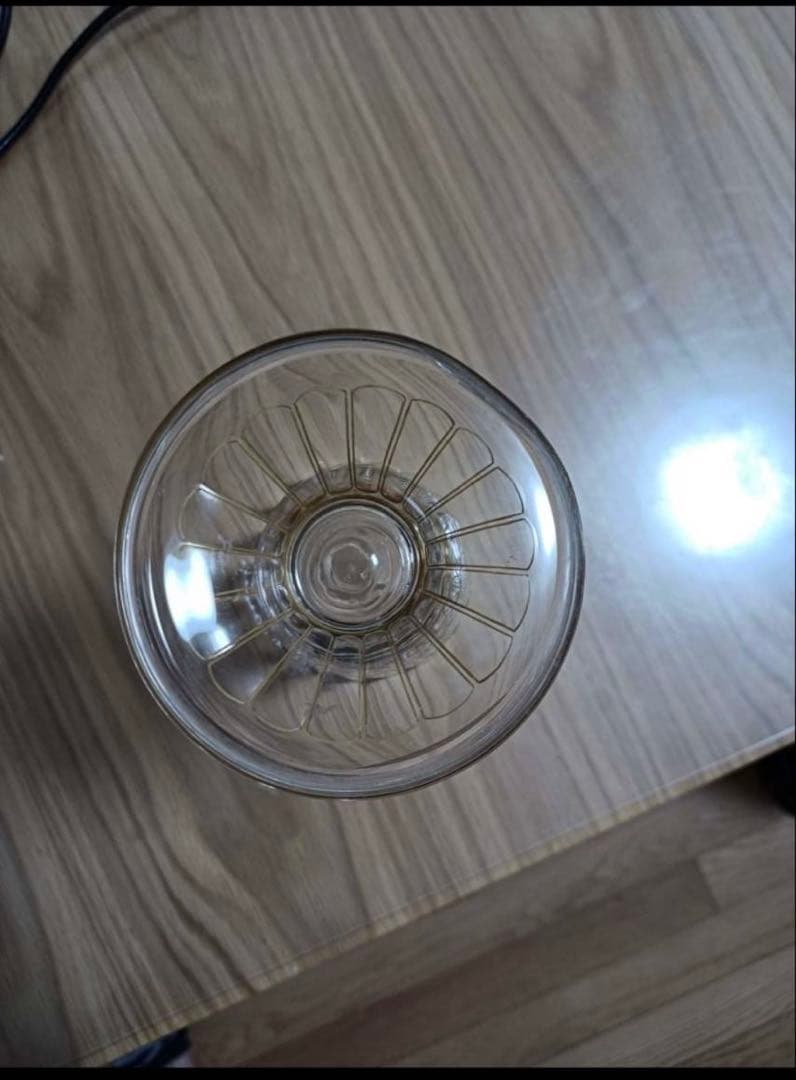 オールドバカラ花瓶　アンティーク