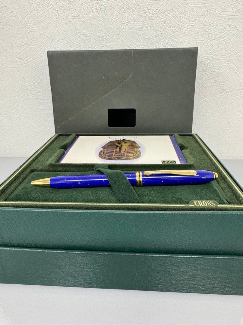 食いしん坊将軍 CROSS ボールペン 本体 ラピスラズリ(箱付き)