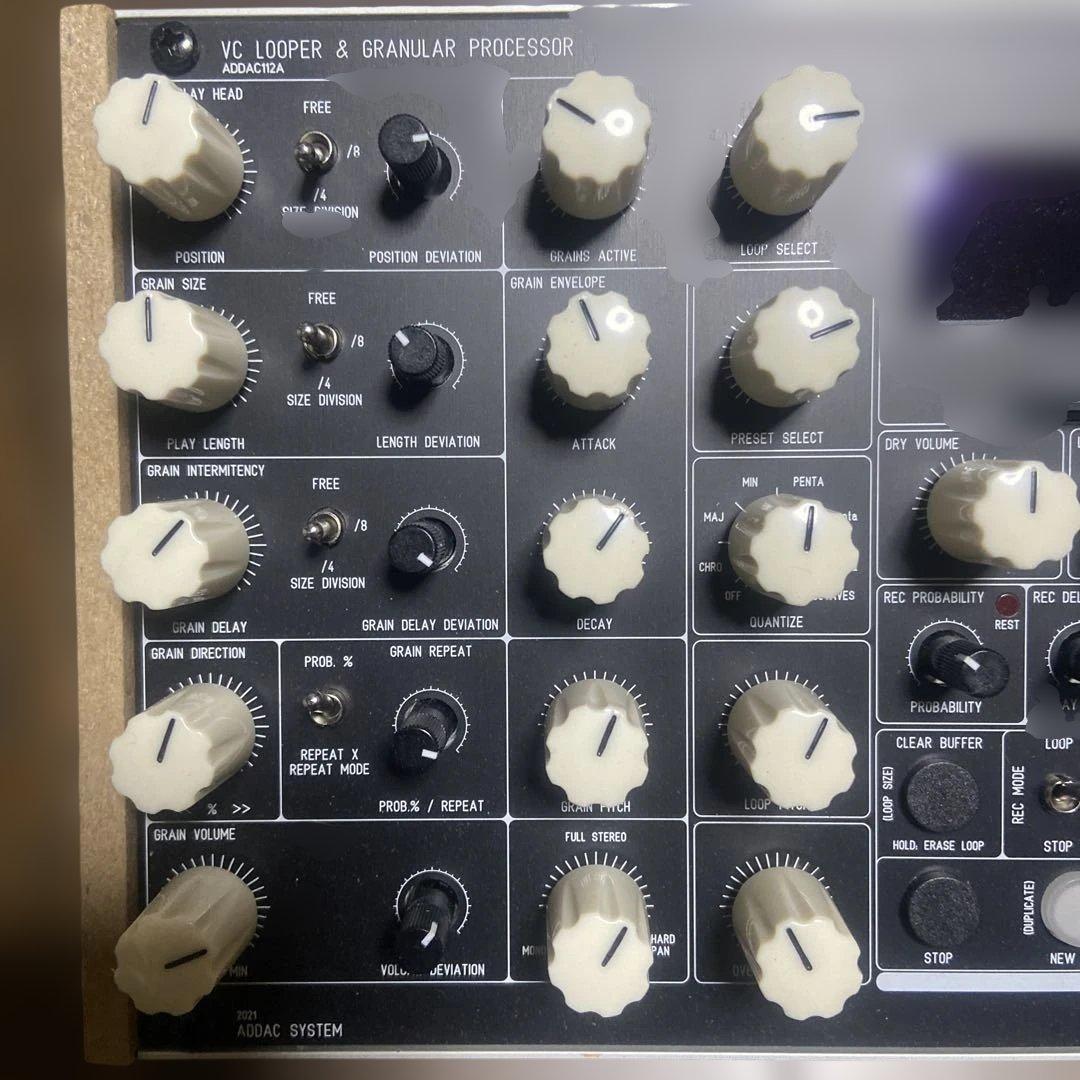 鍵盤楽器 ADDAC112 VC Looper & Granular Processor