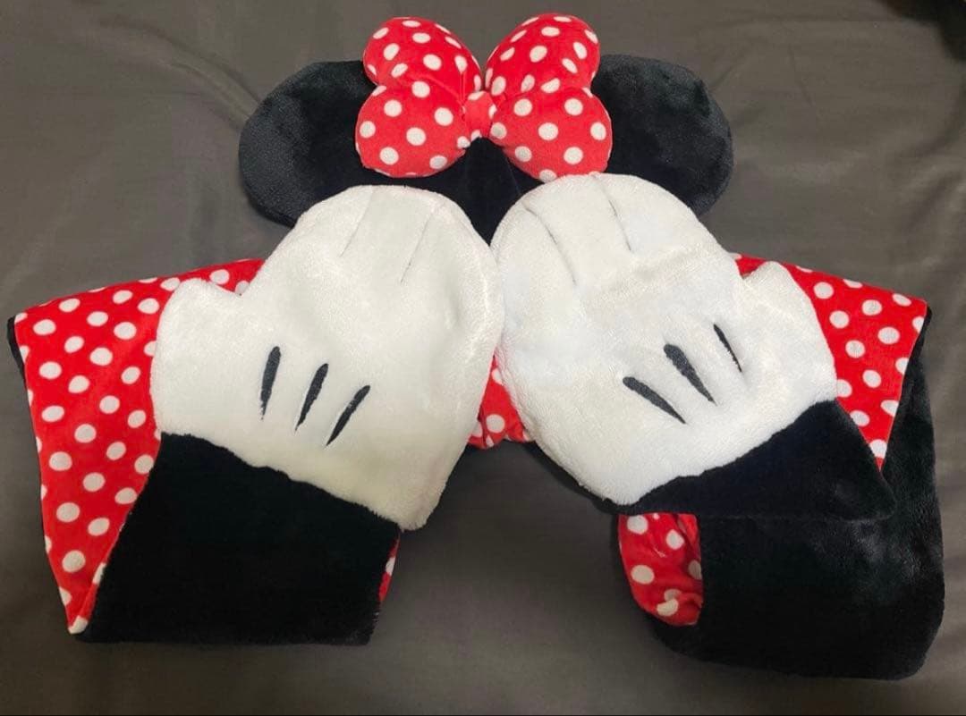 ディズニー　ファンキャップマフラー　ミニー