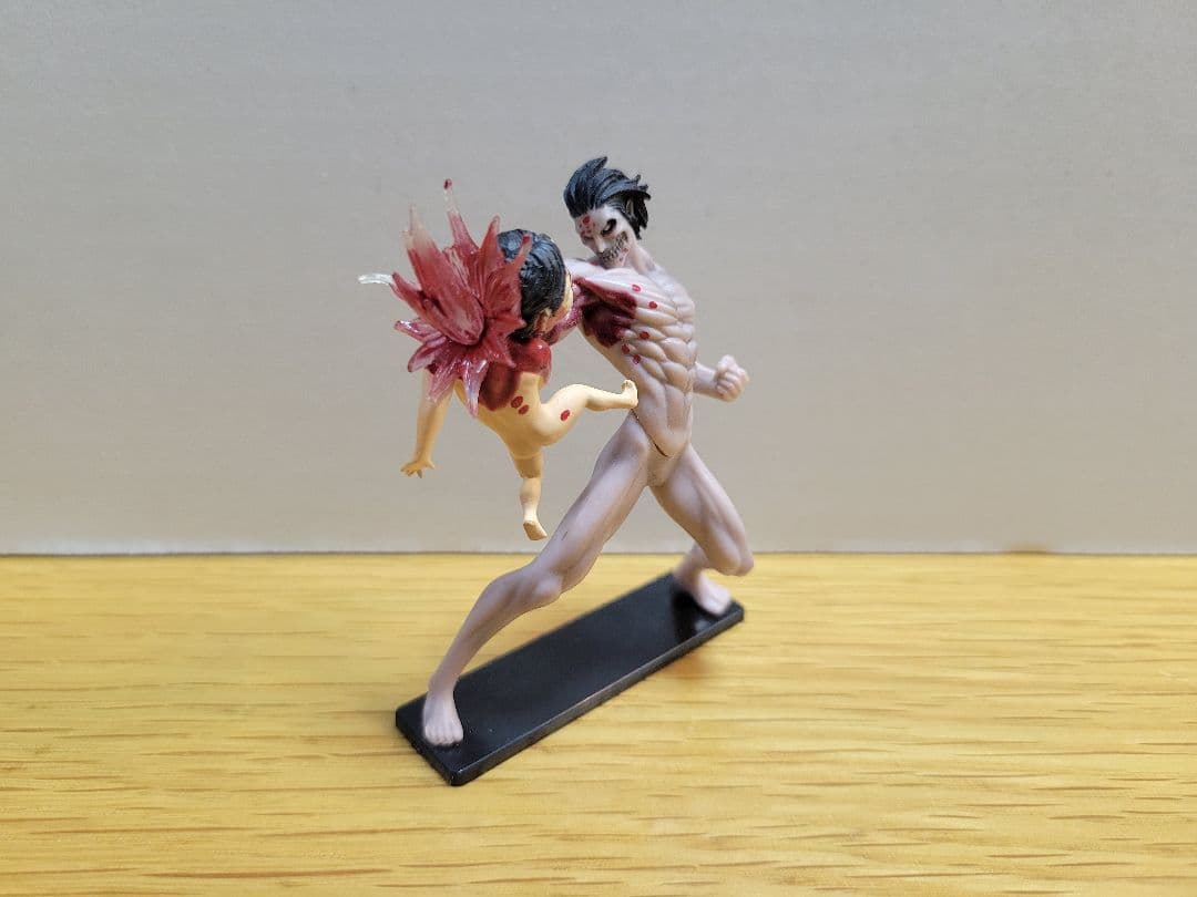 進撃の巨人 カプセル フィギュアコレクション　海洋堂 3種コンプリートセット