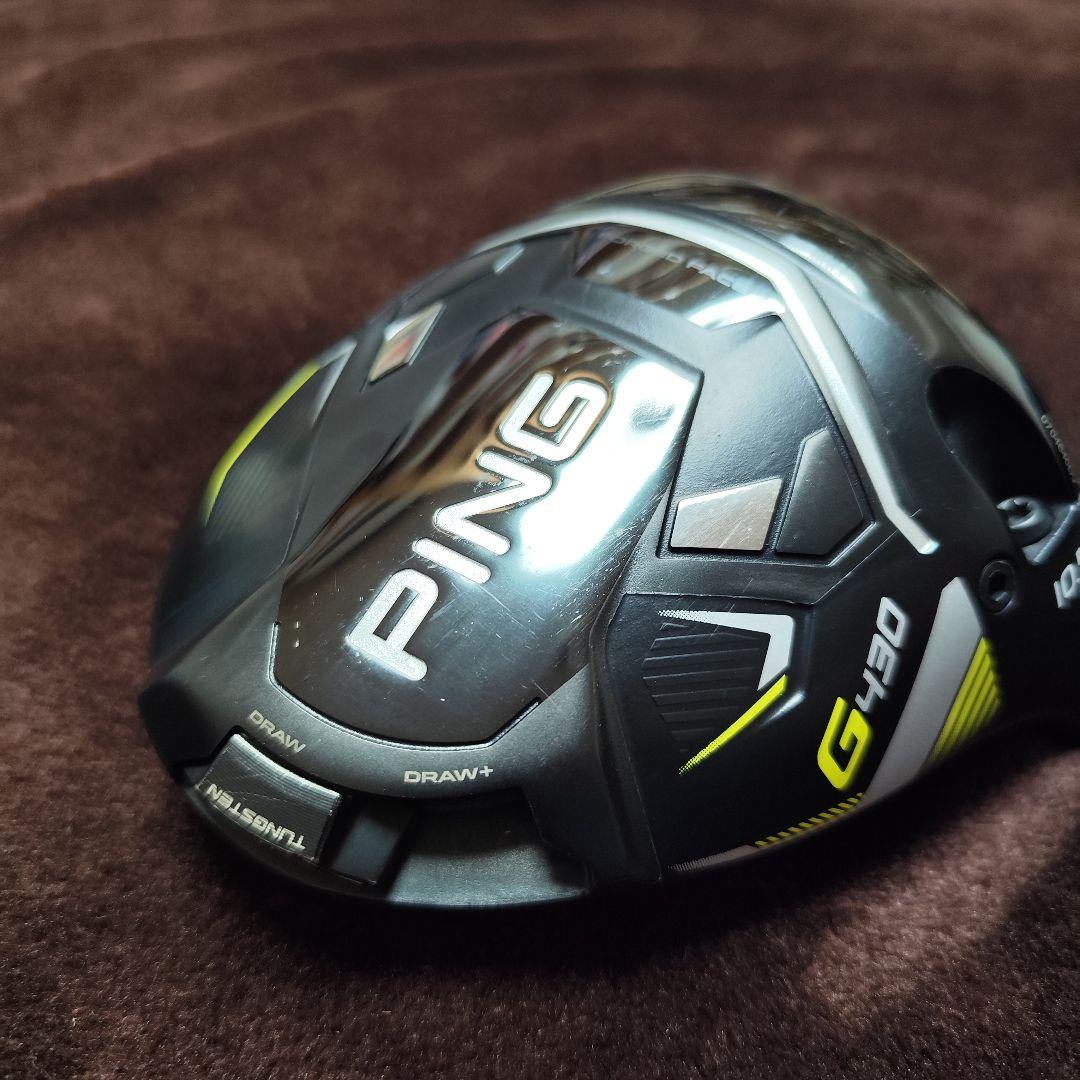 PING G430 SFT ドライバー 10.5度 ベットのみ(ヘッドカバー付)