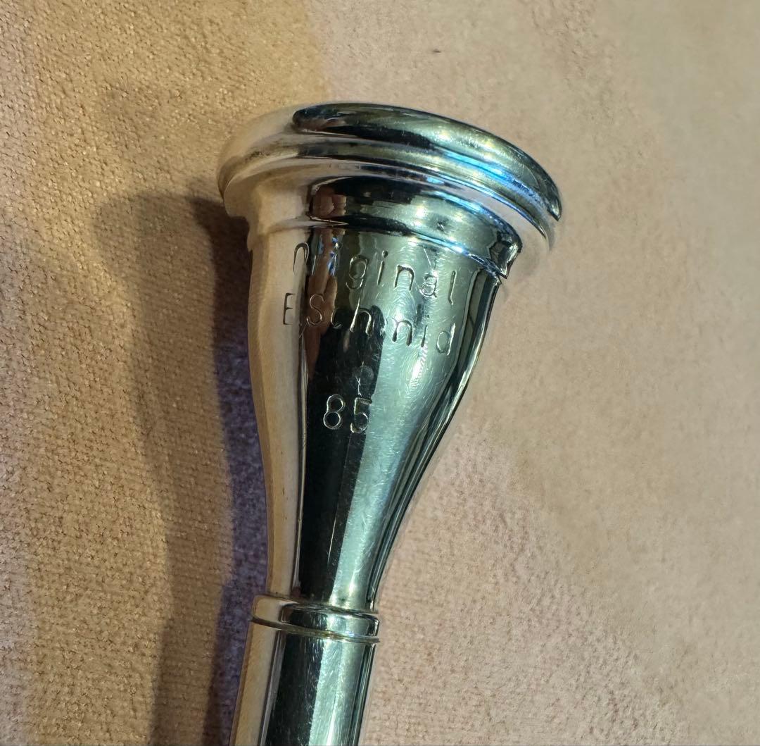 【美品】E.Schmidシュミット ホルンマウスピース トラディショナル85 銀