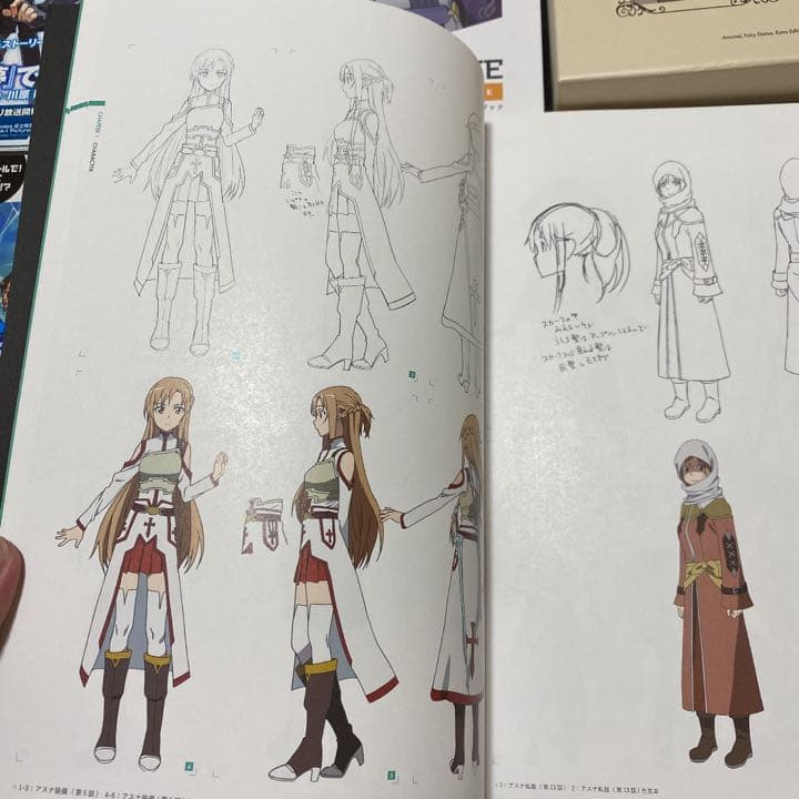 ソードアートオンライン 設定画集 イラスト集セット