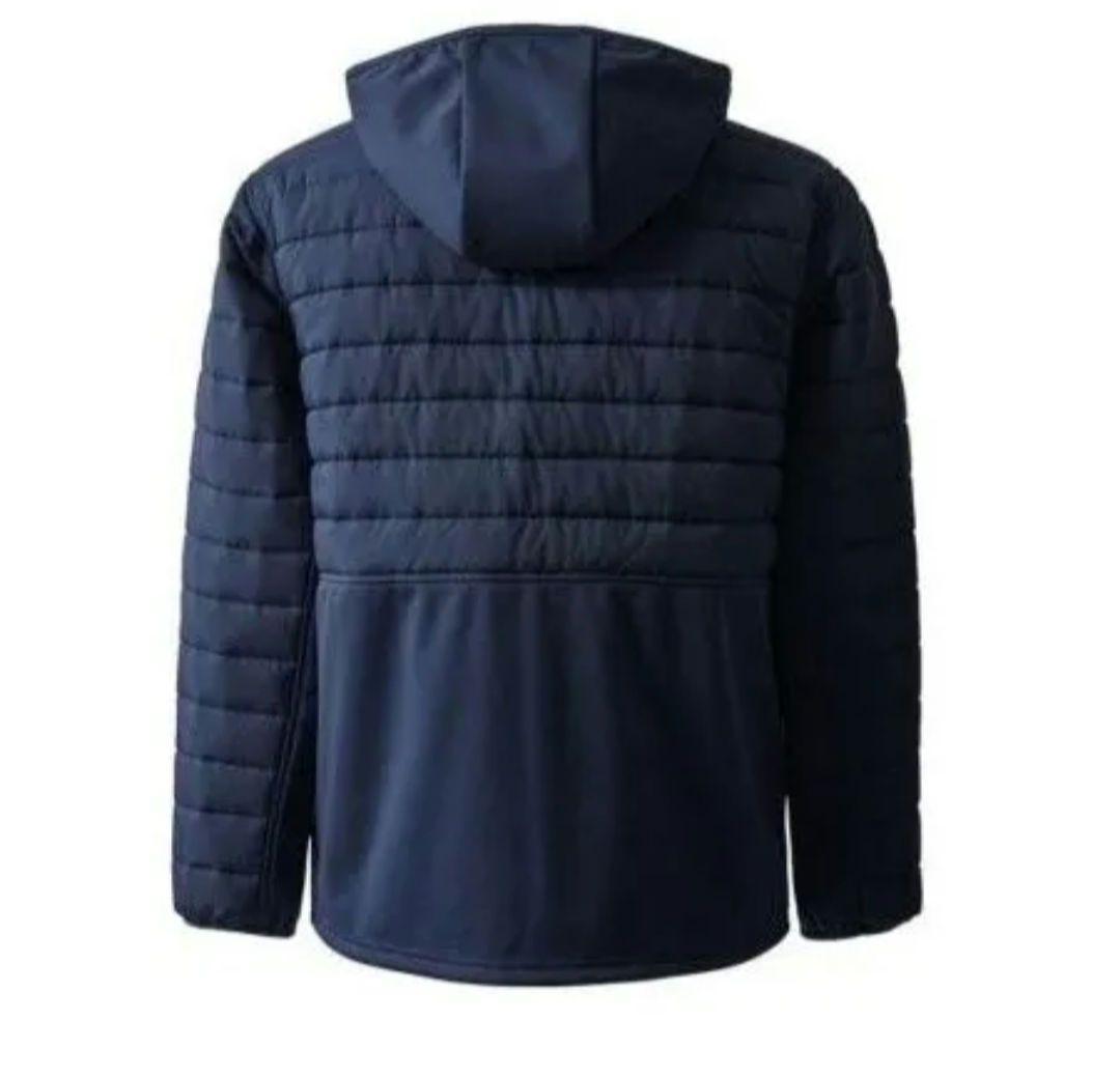 秋冬　新品　L プリンス Prince 黒 テニスウェア 中綿　保温　防風　UV