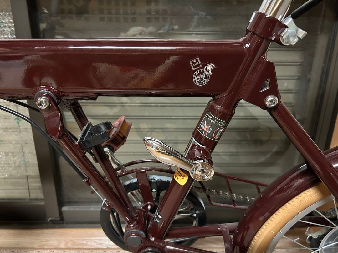 【新品·未使用】【引取り限定】6ギア 折りたたみ自転車 （スライドタイプ）