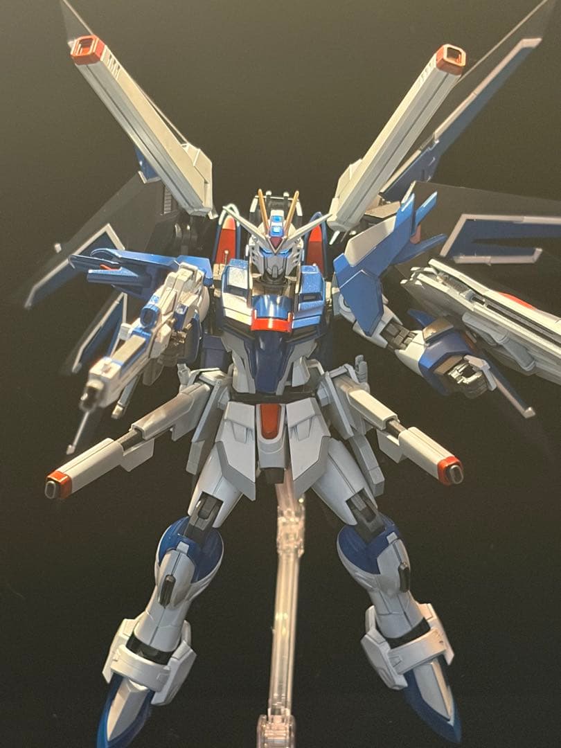 HG 1/144 ライジングフリーダムガンダム　全塗装+LED仕様