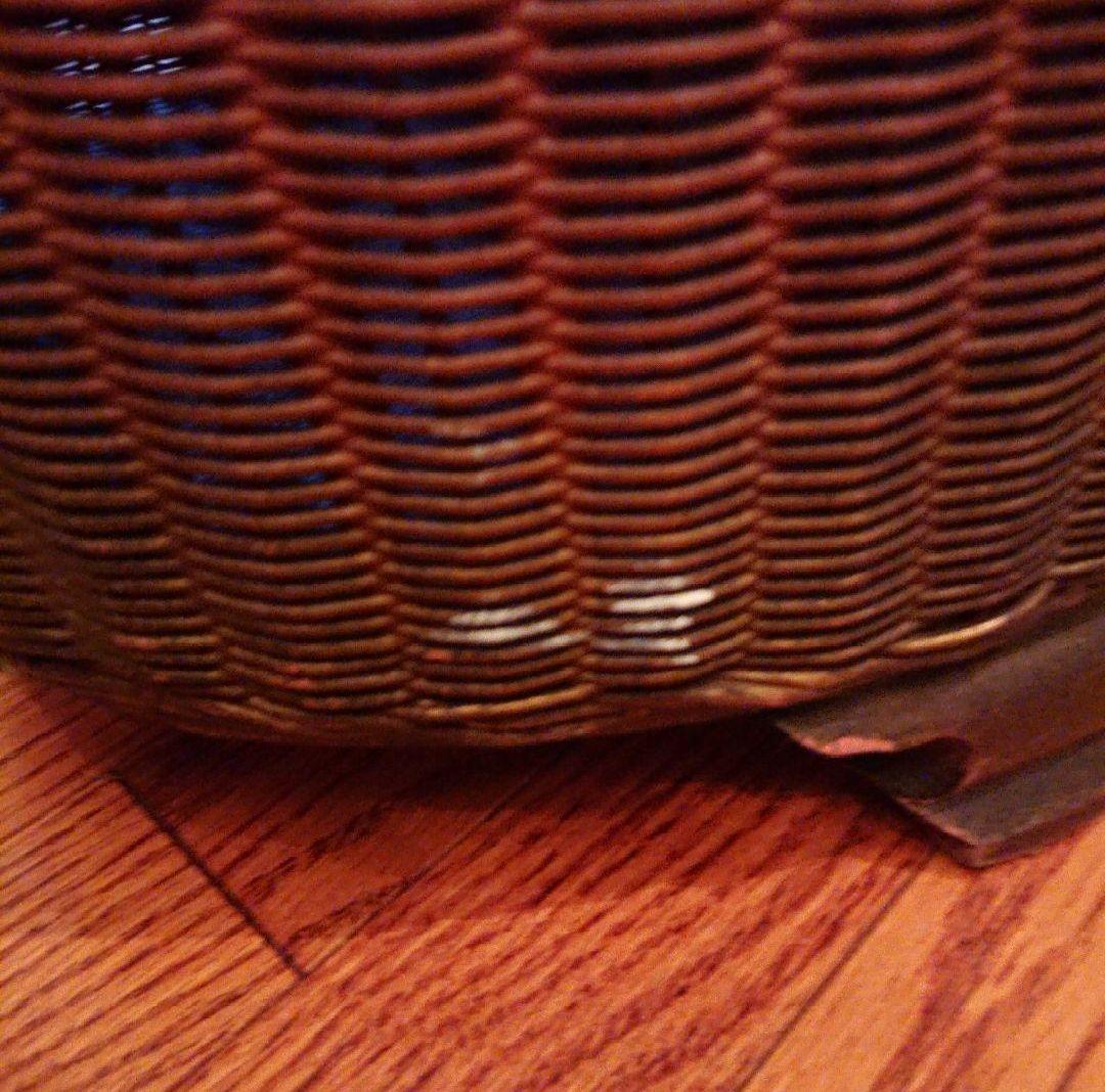 英国 アンティーク ピンク 猫脚 サイドテーブル 収納 古道具