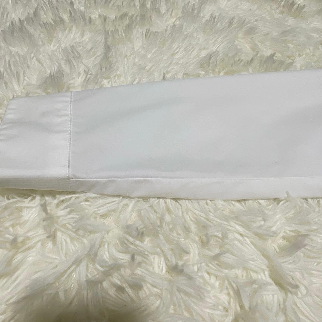 新品PUMA プーマ TEXBRID ゴルフジャケット L 白 ノーカラー