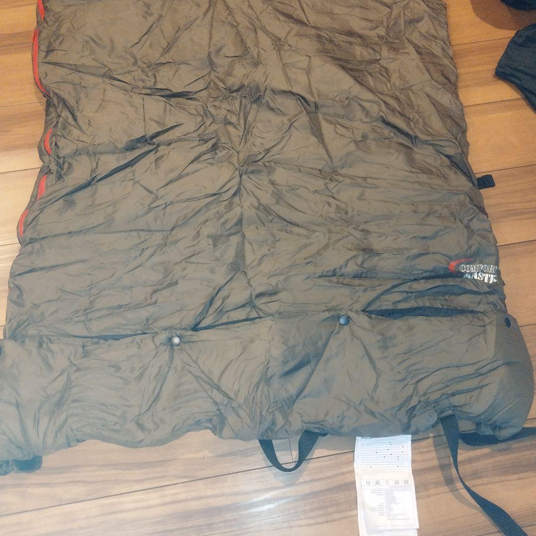 ２個セット最高峰コールマン コンフォートマスター スリーピングバッグ　寝袋