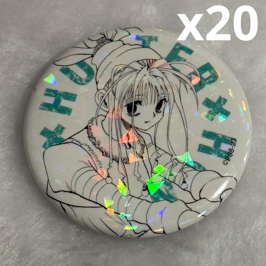 HUNTER×HUNTER ネオン　オールスター缶バッジ　ヨークシンシティ