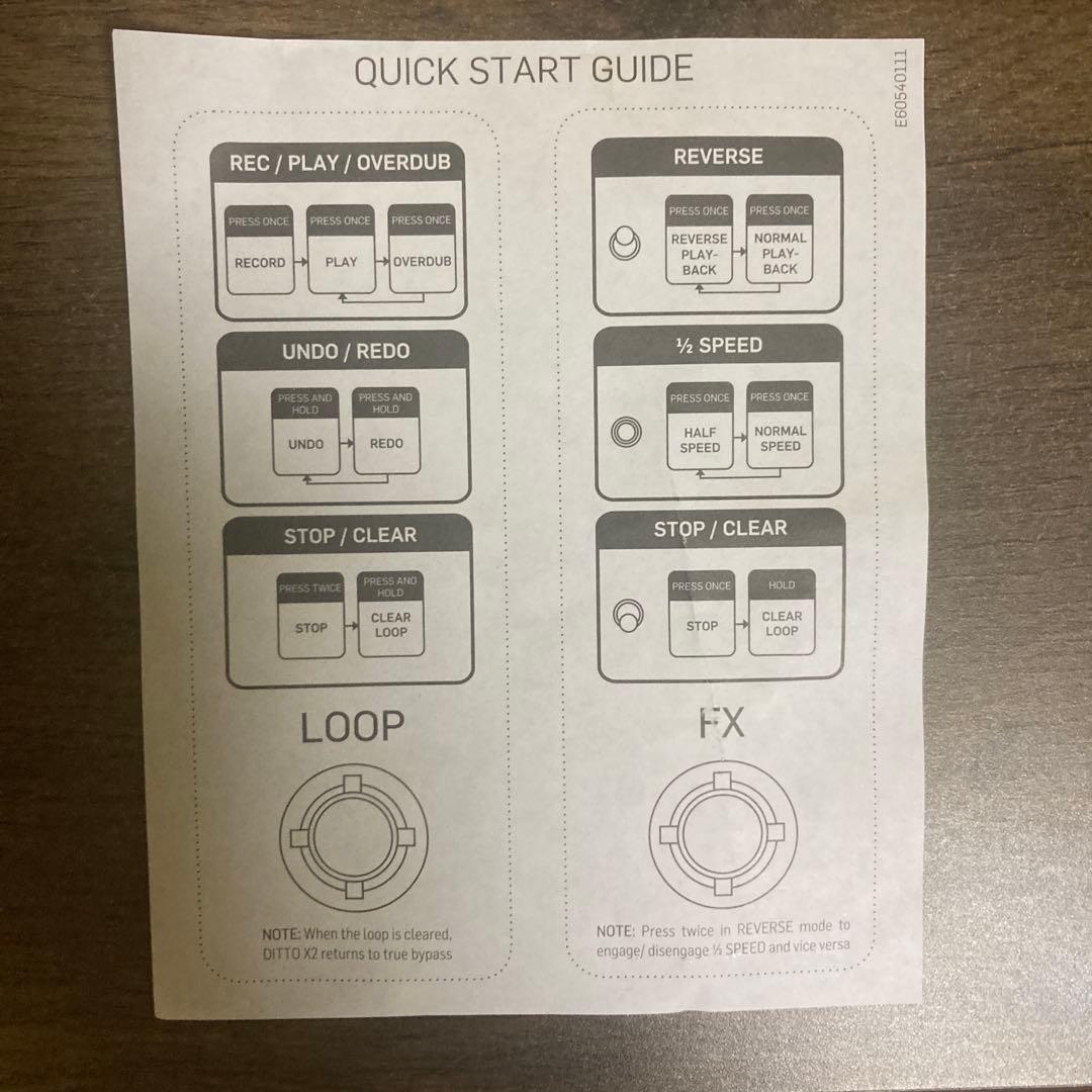 ギター tc electronic DITTO X2 LOOPER