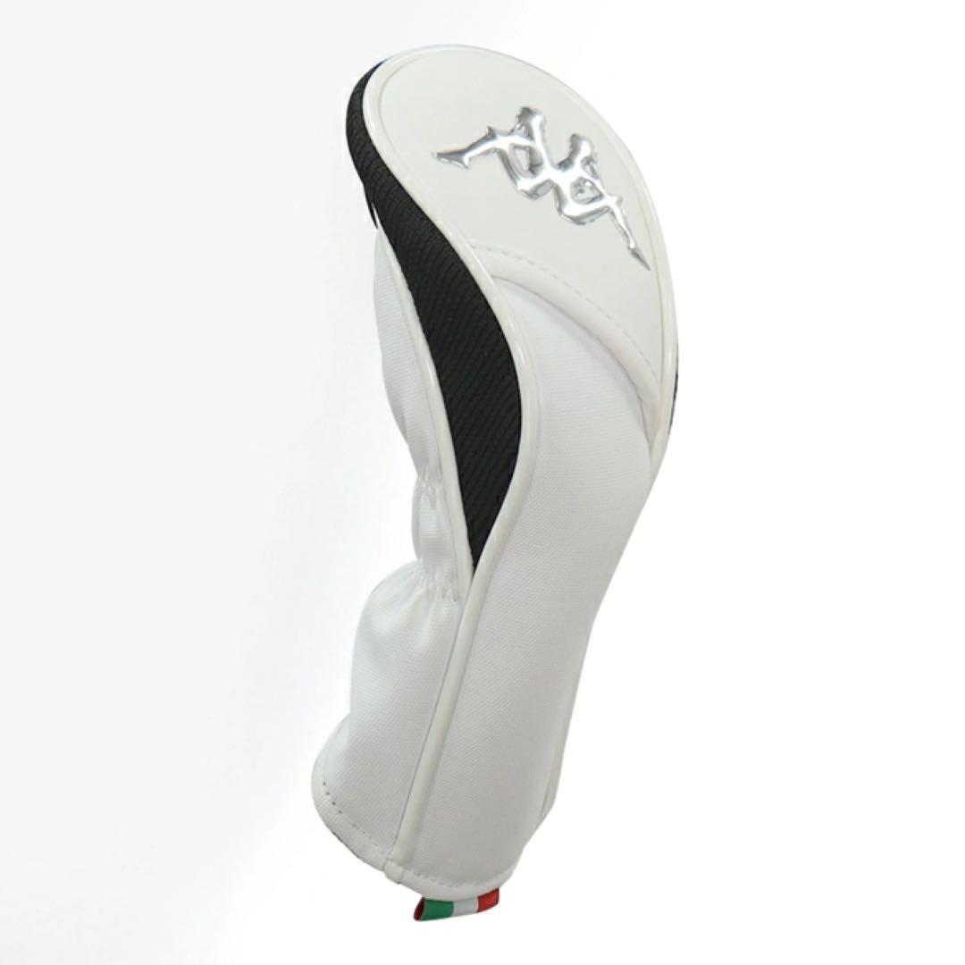 【お得】kappa カッパ キャディバッグ ヘッドカバー まとめ売り ホワイト