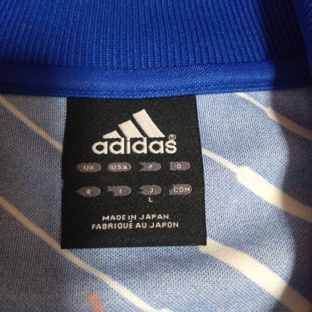 adidas JFA　トラックジャケット 青 ストライプ　日本代表　復刻