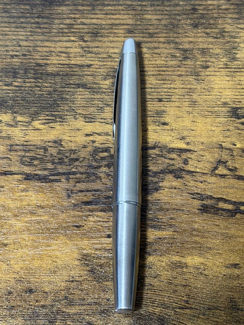 筆記確認＆洗浄済　1971年製　ペン先軸一体　パイロット　ミュー　万年筆　中細字