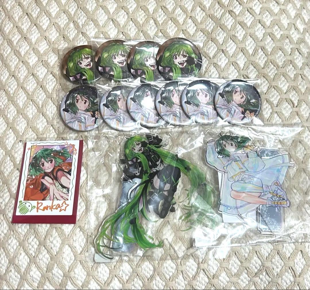 マクロスF ランカ　闇ランカ　アンコールランカ　缶バッジ　アクスタ　特典