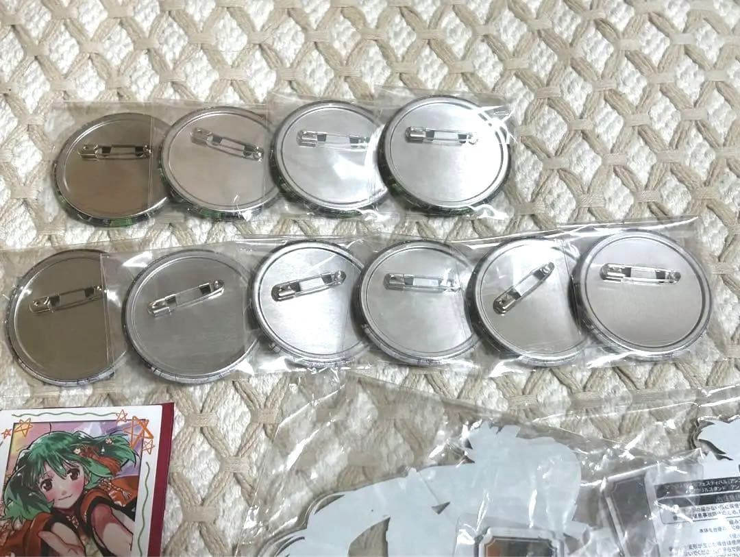 マクロスF ランカ　闇ランカ　アンコールランカ　缶バッジ　アクスタ　特典