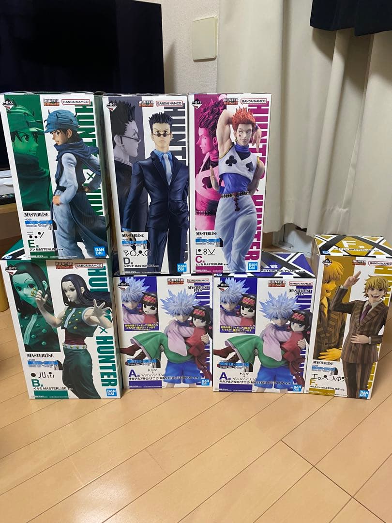HUNTER × HUNTER一番くじフィギュア7体セット アルカキルアヒソカ