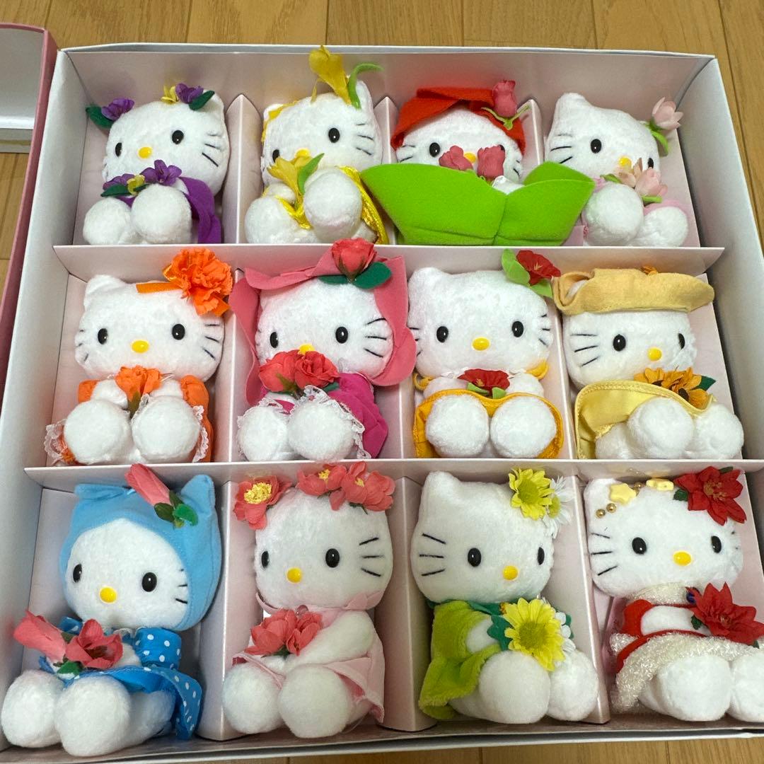 サンリオ キティ ぬいぐるみ バースデー フラワー コレクション 2003