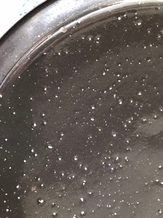 USAアンティーク　アウトドアポット＆プレート4枚