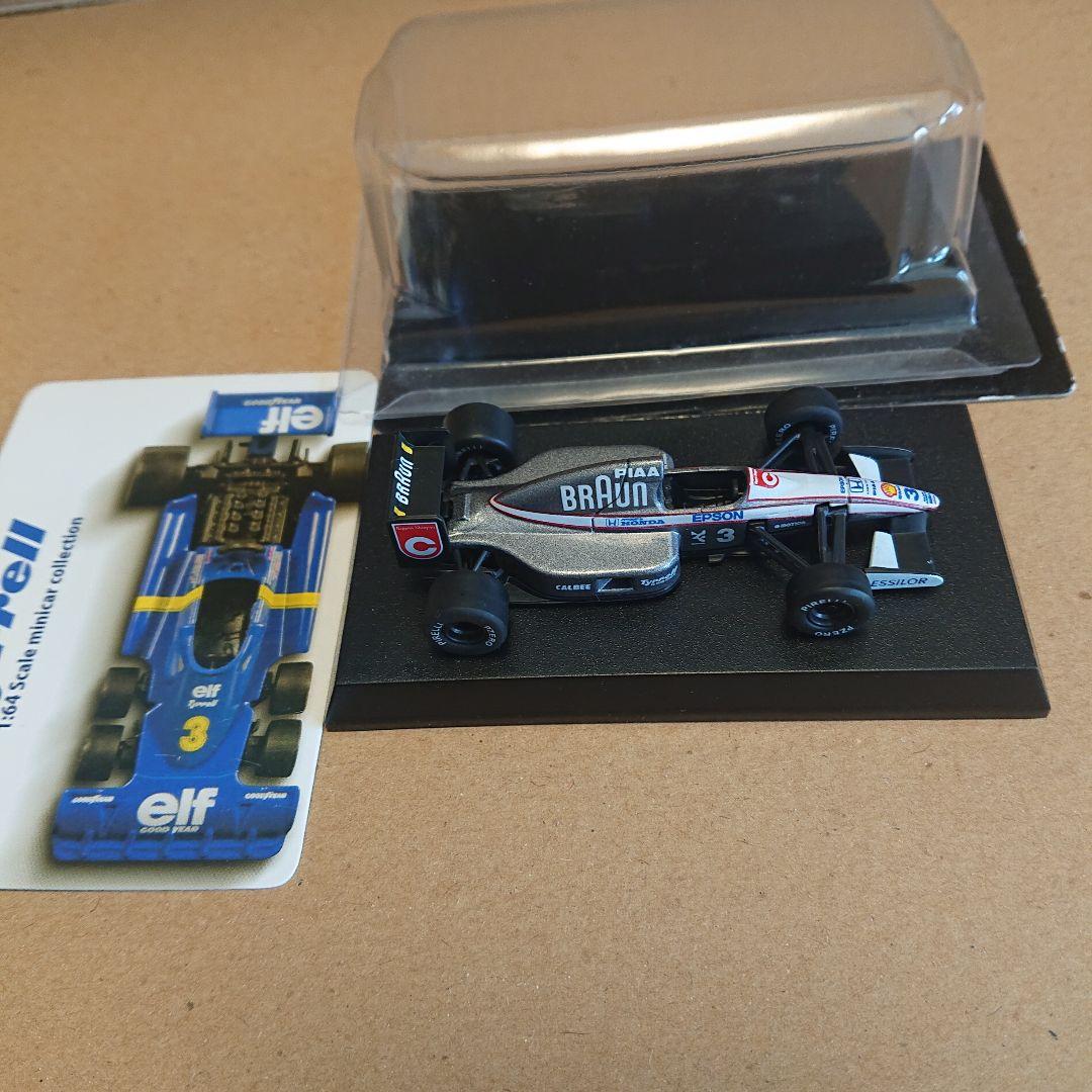 京商 1/64 中嶋悟 ロータス 3台/ティレル 2台セット 99T等