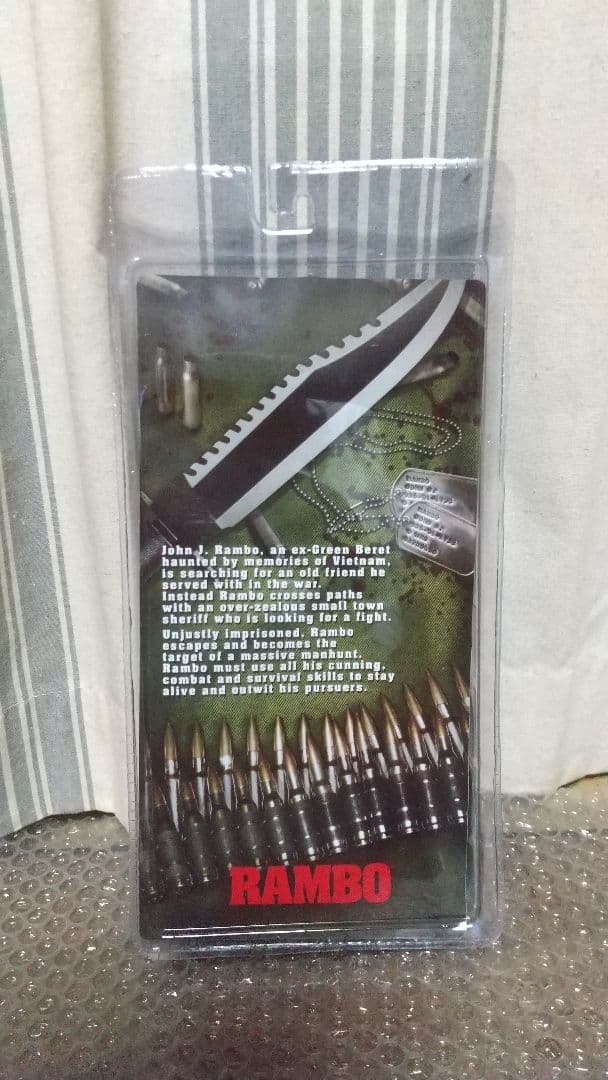 最終値下げ！新品　NECA ファースト・ブラッド　ジョン・ランボー　サバイバル