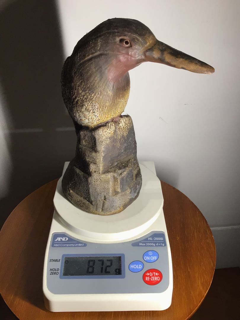 旧家初出し 備前焼 人間国宝 陶工 野鳥の置物 古美術品 時代物