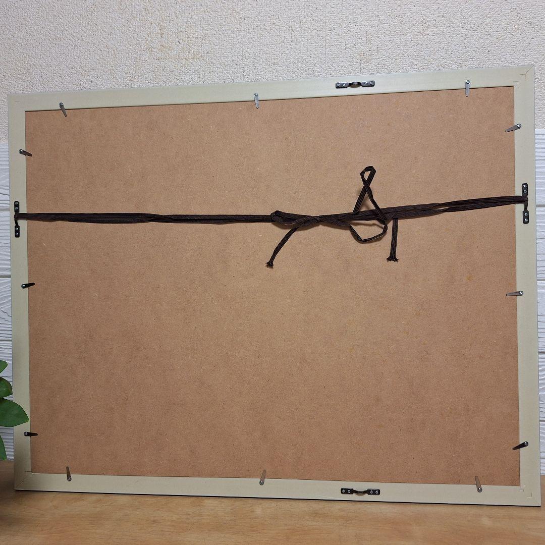 渡辺裕司 木版画「秋色（武家屋敷）」15/40 額装 現代の浮世絵師