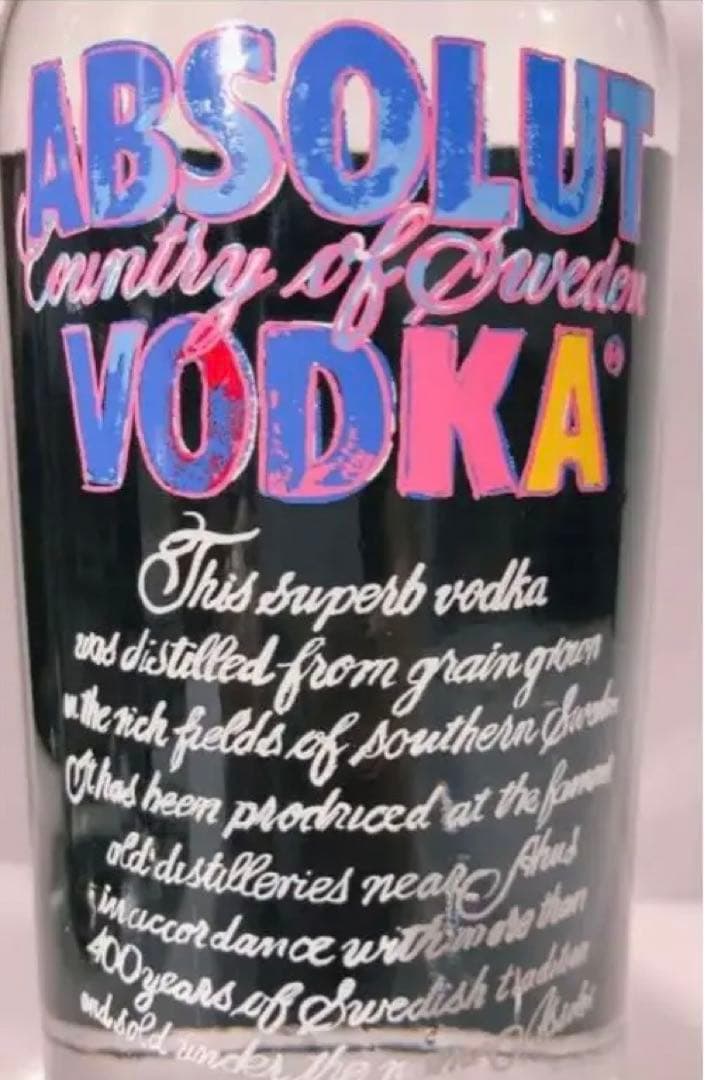 ABSOLUT VODKAウォッカ アンディウォホール
