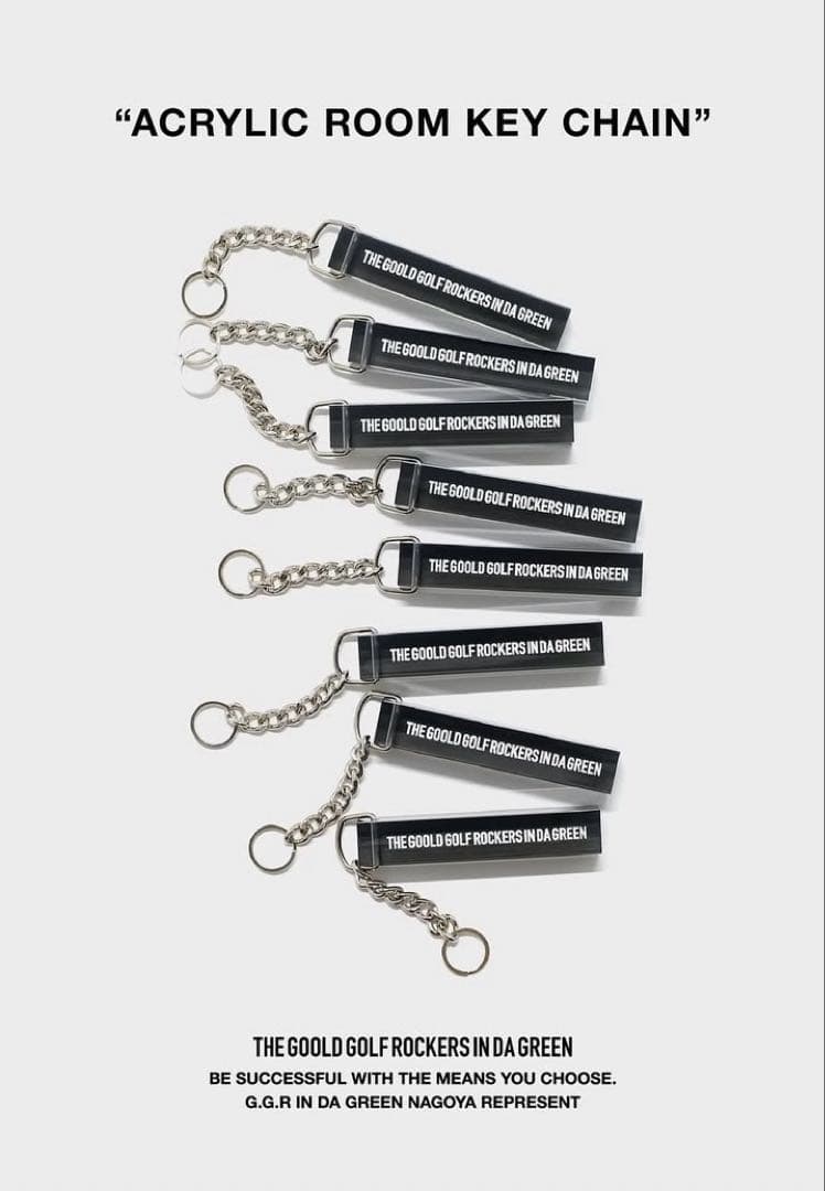 ゴールドゴルフロッカーズ WORDMARK ROOM KEY HOLDER
