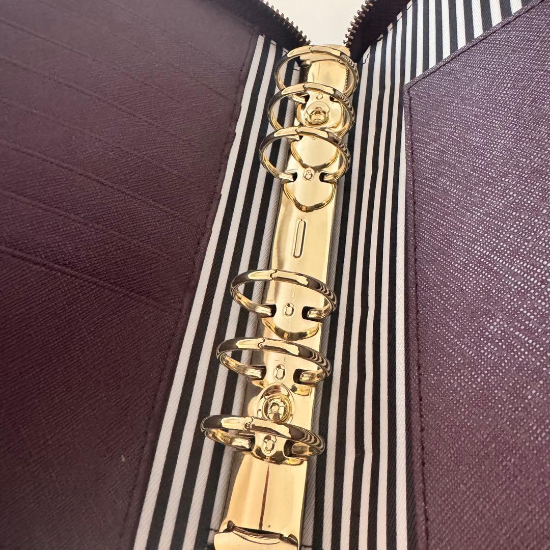 ケイトスペード 手帳カバー バーガンディ