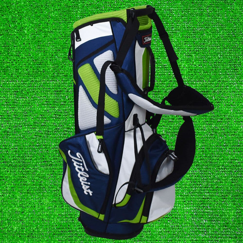 Titleist キャディバッグ 青/緑/白